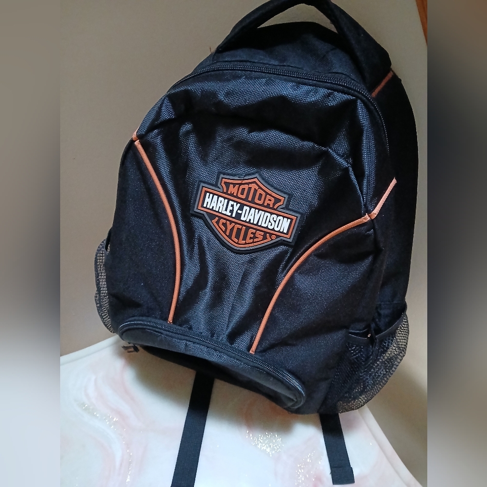 Harley-Davidson Bar & Shield Logo Patch Backpack